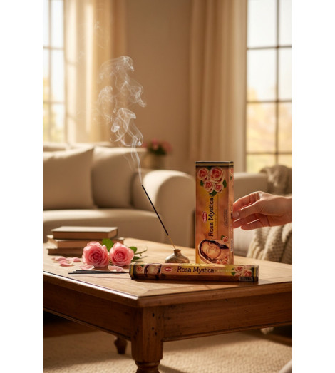 Encens Rosa Mystica – boite sur table