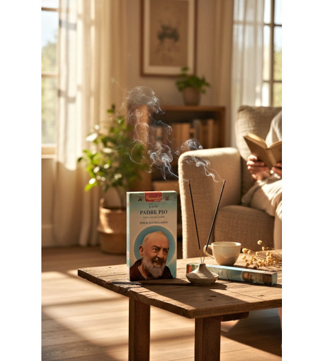 Encens Saint Padre Pio - sur table