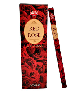 Encens Rose Rouge HEM 10gr présentation