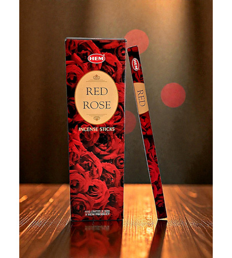 Encens Rose Rouge HEM 10gr