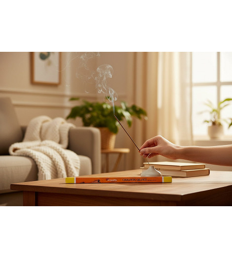 Encens Cannelle & Orange Aromatika ambiance salon