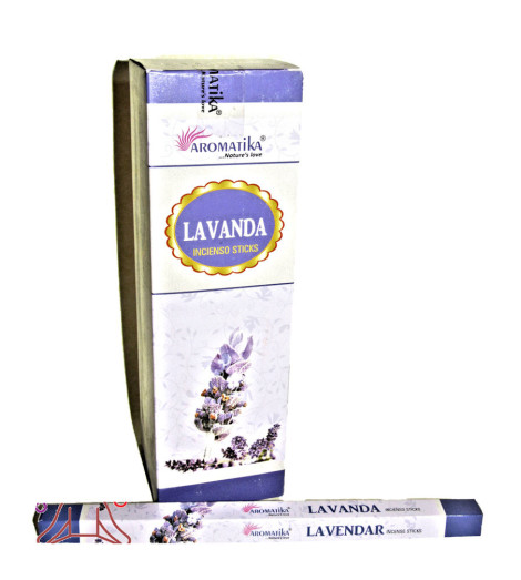 Encens à la Lavande Aromatika boite 10gr