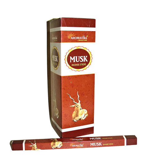 Encens Musc Aromatika – Encens de Qualité en Boîte de 10 g