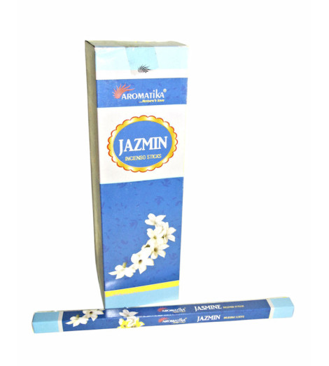 Encens au Jasmin Aromatika Boîte de 10 g présentation 2 boites