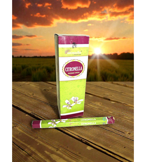 Encens Aromatika Citronnelle Boîte de 10g - coucher de soleil