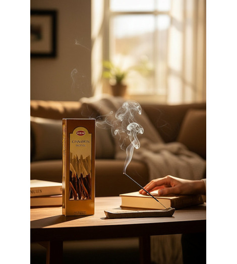 Encens à la Cannelle HEM - ambiance lecture