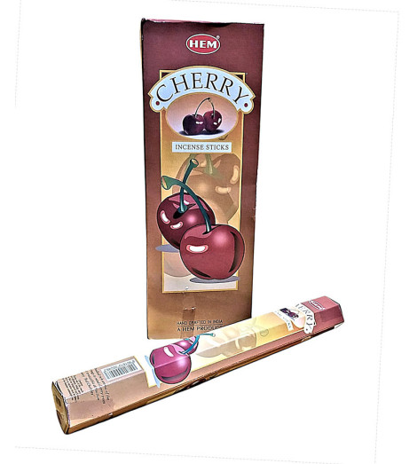 Encens Indien à la Cerise HEM - Boites présentation