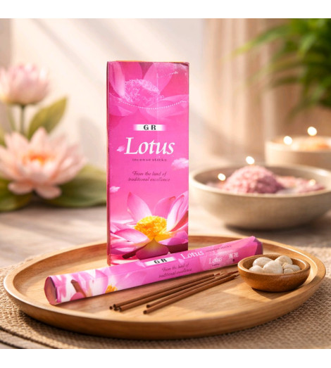 Encens Indien Lotus GR sur plateau