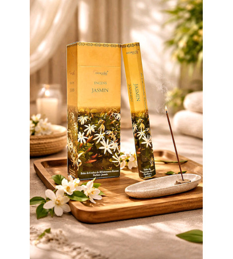 Encens Naturel au Jasmin Aromatika ambiance cosy