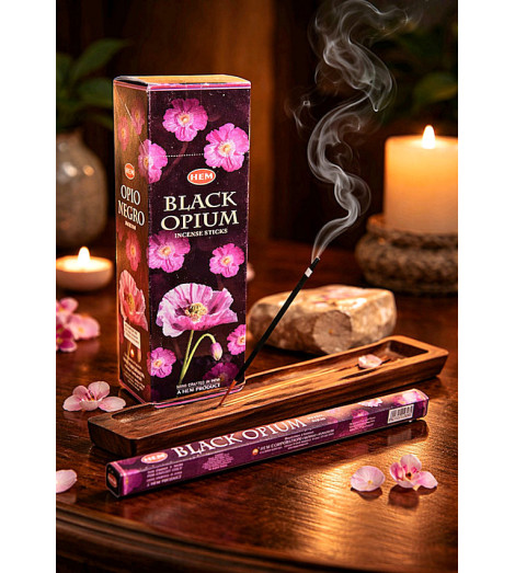 Encens Opium Noir HEM ambiance bougie