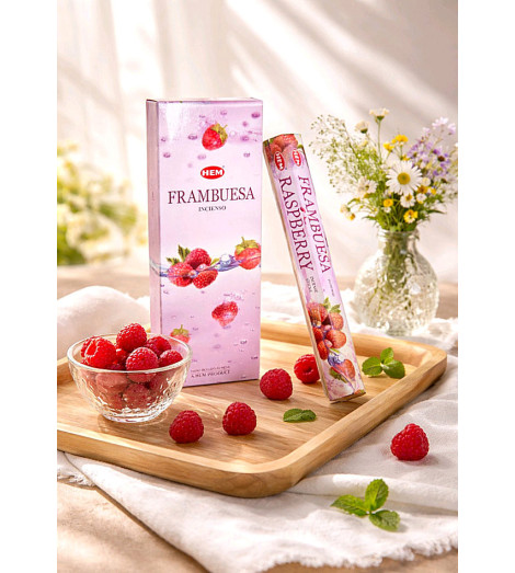 Encens à la Framboise HEM sur plateau