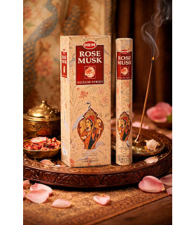 Encens Rose & Musc HEM bâtonnet fumant