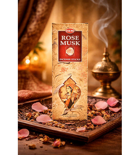 Encens Rose & Musc HEM ambiance milles et une nuit