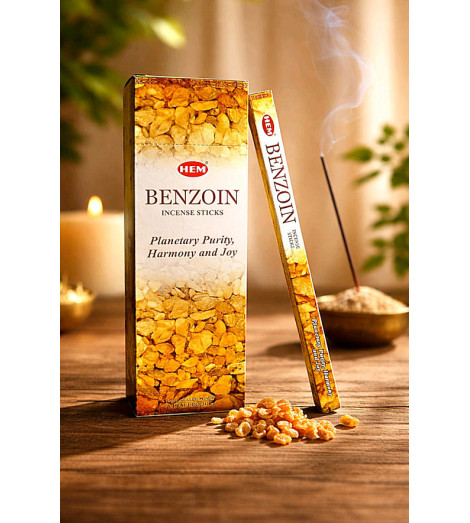 Encens Benjoin HEM 10g ambiance cosy