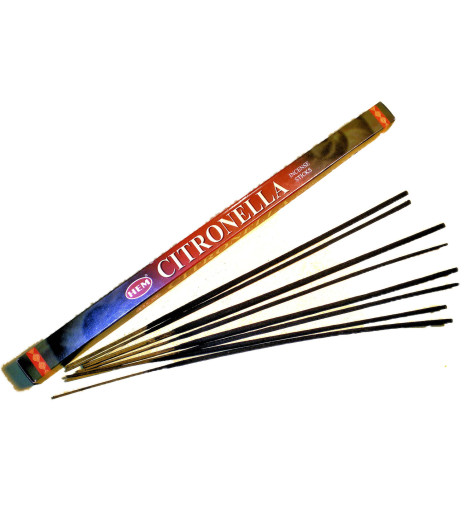 Encens Indien à la Citronnelle HEM bâtonnets