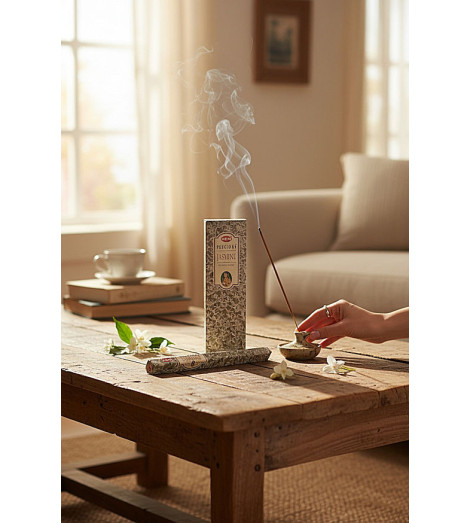 Encens Jasmin HEM - boite 10g ambiance cosy