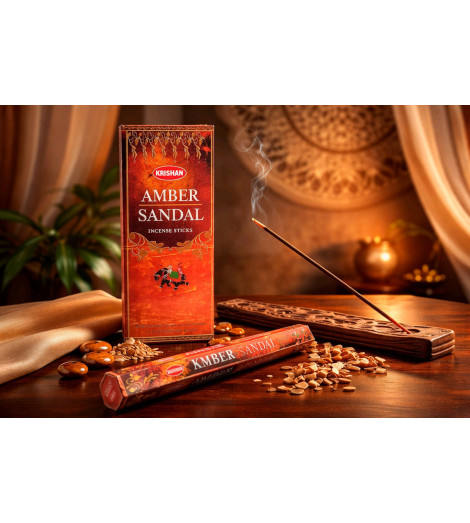 Encens Ambre & Bois de Santal ambiance orientale