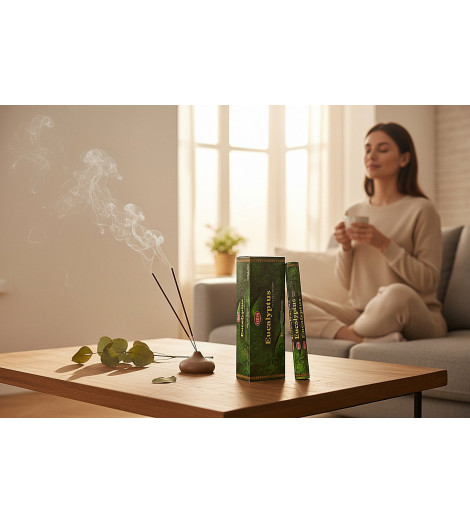 Encens Indien à l'Eucalyptus Hem moment détente