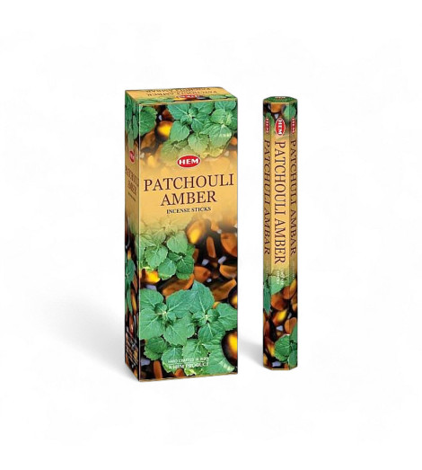 Encens Ambre & Patchouli HEM présentation