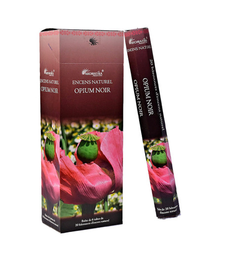 Encens Opium Noir Aromatika présentation
