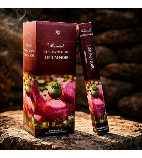 Encens Opium Noir Aromatika lumière