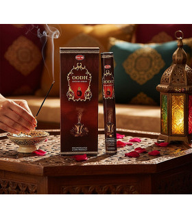 Encens Oudh HEM – Senteur Noble et Mystique bâtonnet allumé
