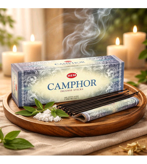 Encens Camphre Naturel HEM 10g Encens & Tradition ambiance bougies