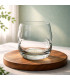 Verre Fleur de Vie Nature’s Design Or - Pour une Eau Dynamisée sur socle