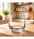 Verre Fleur de Vie Nature’s Design Or - Pour une Eau Dynamisée sur table