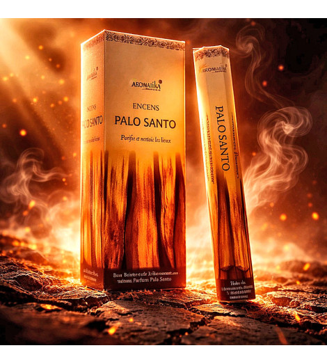 Encens Aromatika au Palo Santo – Ambiance feu purificateur