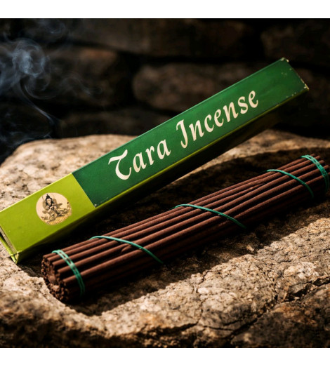 Encens Tibétain Tara Verte sur pierre