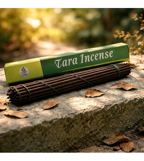 Encens Tibétain Tara Verte sur muret