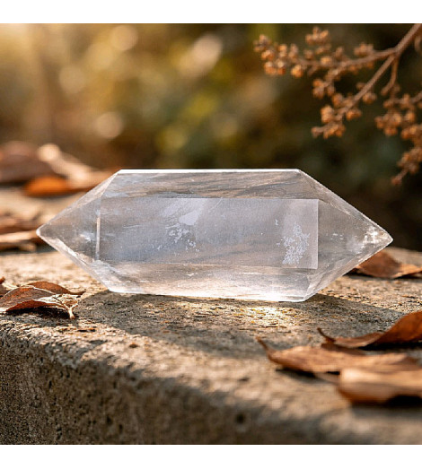 Cristal de Quartz Double Pointe Activé – 17 Millions UB