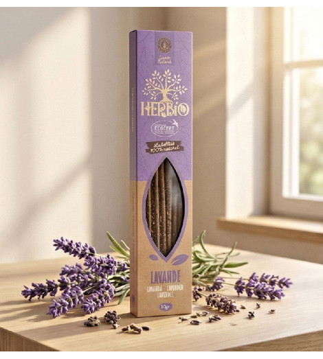 Encens Lavande Herbio - Encens Naturel Certifié ECOCERT
