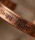 Bracelet en Cuivre Aimanté – Signes Auspicieux Tibétains