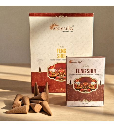 Encens Feng Shui Aromatika en Cônes