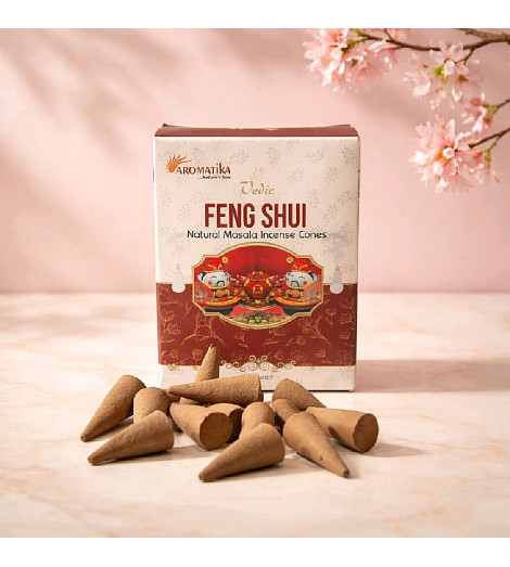 Encens Feng Shui Aromatika en Cônes – Harmonie de l’Espace