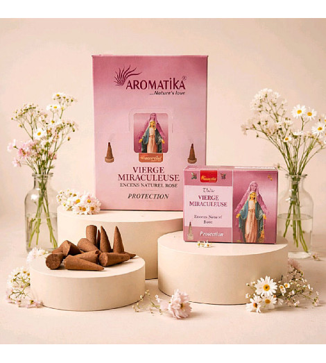 Encens Vierge Miraculeuse Aromatika en Cônes