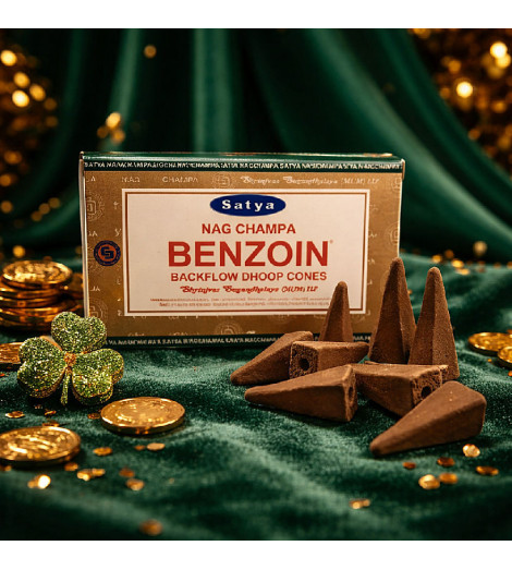 Encens Satya Benjoin en Cônes