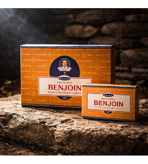 Encens Satya Benjoin en Cônes