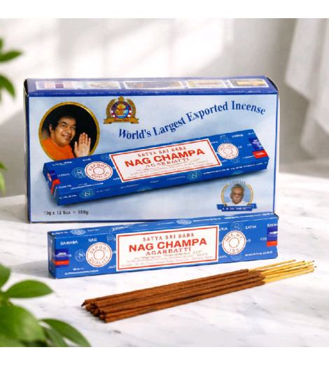 Encens Satya Nag Champa – 12 Boîtes