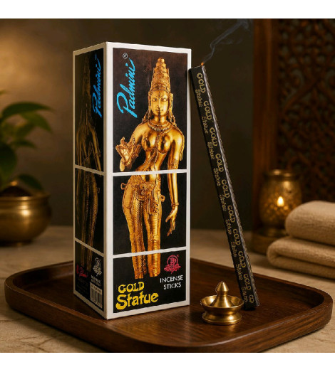 Encens Gold Statue Padmini – Bâtonnets Indiens
