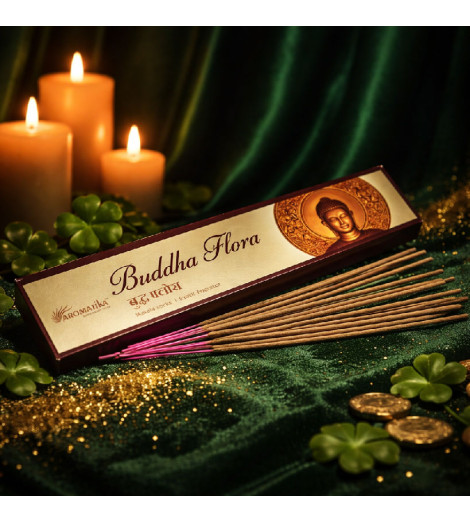 Encens Bouddha Flora - Ambiance mystique et bougies