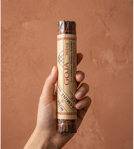 Encens Tibétain Traditionnel Goja - Musc et Jasmin