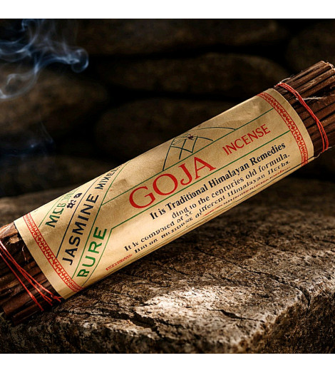 Encens Tibétain Traditionnel Goja - Musc et Jasmin