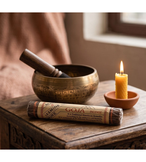 Encens Tibétain Traditionnel Goja - Musc et Jasmin