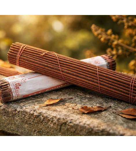 Encens Tibétain au Bois de Santal Rouge - Encens & Tradition