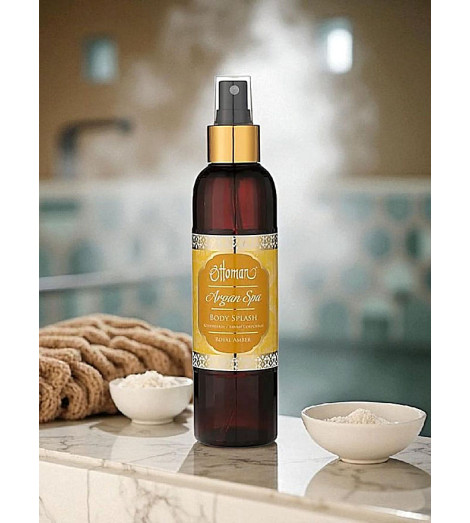 Spray Corporel à l'huile d'Argan et Ambre Royal