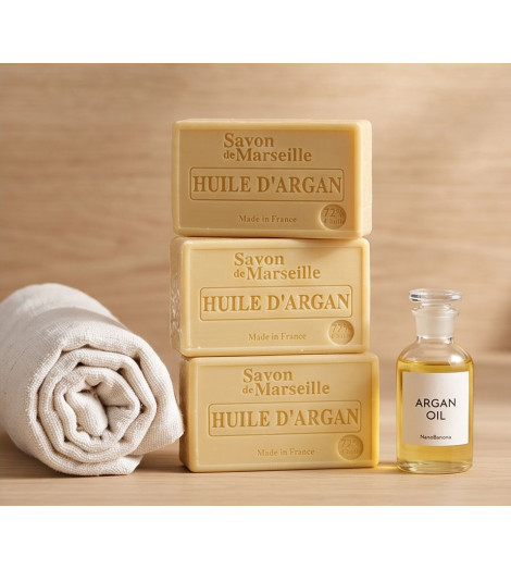 Savon de Marseille Bio à l'Huile d'Argan