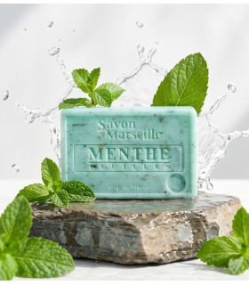 Savon de Marseille Bio à la Feuille de Menthe